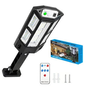 High Brightness IP65 Waterproof LED Solar Lamp with Motion Sensor Battery Powered Street Yard Garden Light Outdoor Solar Lantern