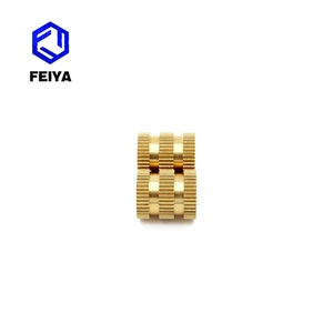 M4 M5 M6 Knurled Insert Nuts Cheap Nonstandard Metric Water Mining Durable Steel Brass Stainless Steel Aluminium Zinc Plated