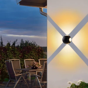 Modern Indoor LED Wall Lamp for Home Decor Economic Remote Control Wall-Mounted Lighting for Outdoor Bedroom IP65 220V Solar