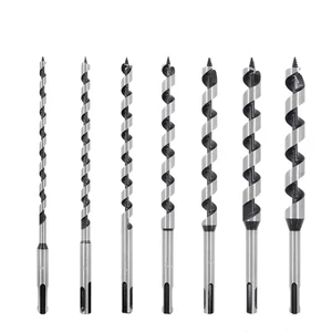 25mm Carbon Steel SDS Shank Long Wood Auger Drill Bit Auger Foret for Woodworking