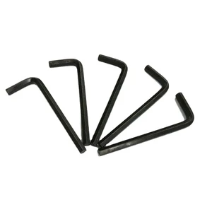 High Precision L-Type Hex Key 2.5mm 3.0mm 1/8 5/32 #8-32 Nickel Black Zinc Plated Hex Allen Key Wrench for Hex Socket Screw