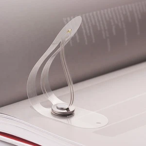 Easy Installation Flexible Bedside Plastic Book Lamp Book Lovers Gifts Headboard Reading Lights for Children Reading in Bed