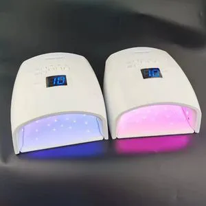 OEM Cordless Rechargeable Portable Smart Sensor Precise Timer Settings 66W Salon Use Fast Curing UV Nail Lamp