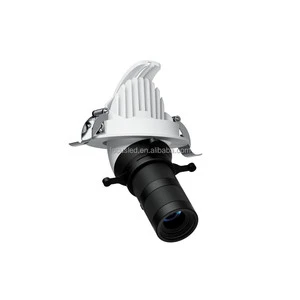 Tuya Dali Museum 10W-30W LED Track Projector Light Zoomable Shapeable Spot CCT Tunable Dimming Modern COB Chip Recessed Mounted