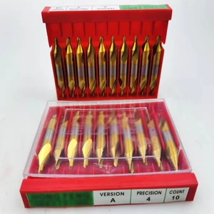 Titanium Plated a Type HSS Center Drill Bit for Lathe Centering Drilling Tool