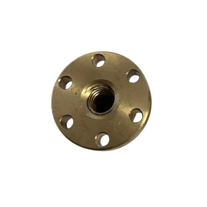 Customized Sizes Central Thread Brass Flange Nut
