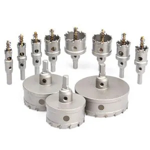HEYIDA Factory Stock 12-65mm TCT Hole Saw Tungsten Carbide Tipped Core Drill Bit Heavy Duty 96mm for Stainless Steel