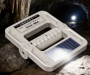 Foldable Square Solar Camping Lantern, Portable Bright Light for Outdoor Wholesale