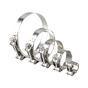 Heavy Duty Pipe Clamp Clip 304 Stainless Steel T Bolt Hose Clamp