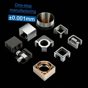 Metal Fabricated Parts CNC Rapid Prototyping Machining Services Black Anodized Metal Parts Metal Kit CNC Milling Custom Parts