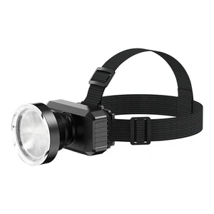 Rechargeable LED Headlamp with Fresnel Lens 1200mAh Li Battery Stepless Dimming & Rotatable Design
