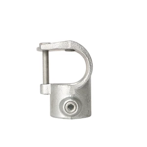 High Quality Galvanized 48mm Pipe Clamp Fittings Clamp on Tee Modular Fittings