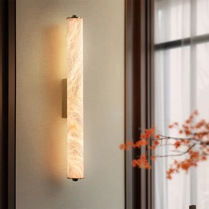Creativity Minimalism Alabaster LED Wall Lamp Living Room Corridor Corridor Bedroom Bedside Wall Lamp