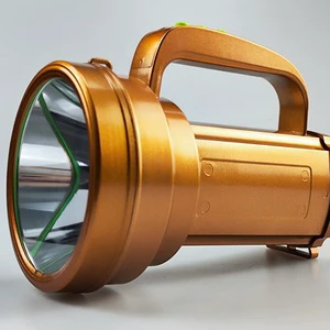 New Long Distance Search Flashlight IP65 Waterproof Rechargeable LED with 52000mAh Battery Dimmable