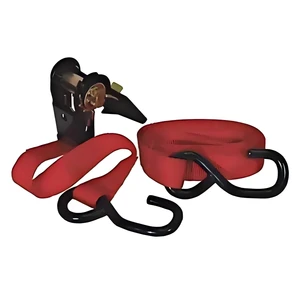 Rachet Tie Strap 25mm 1inch 1760 LBS Break Strength Polyester GS/TUV Certified S-Hooks Ratchet Buckle Easylifting Cargo Control