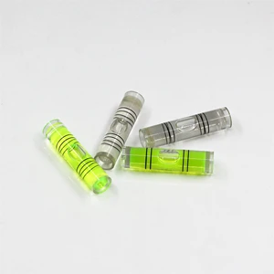 Industrial Grade 9.5*40mm Acrylic Bubble Level Spirit Level with 0.5mm Accuracy and 0-5m Measurement Range
