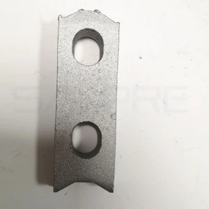 Durable Zinc Coated Two-Hole Flat Lifting Steel Concrete Erection Anchor for Construction Park Workshop Warehouse Use HF Series