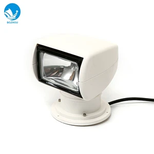 12V/24V 100W HID Halogen Waterproof Yacht Light Marine Remote Control Searchlight for Ship TG25-A