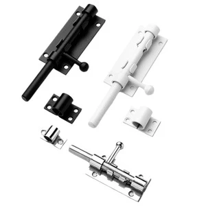 304 Stainless Steel Multifunctional Latch Bolt Plug with Thickened Design for Door Padlock and Pasture Security