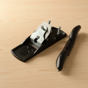 YBS Portable Hand Push Planer for DIY & Industrial Woodworking 45 Cutting Angle Carbon Steel Blade Metal Body 1 Year Warranty