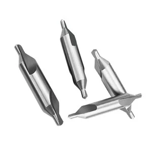 NAIPU High-Speed Steel a Type Center Drill with Large Spiral Groove for Carbon Steel Drilling & Centering
