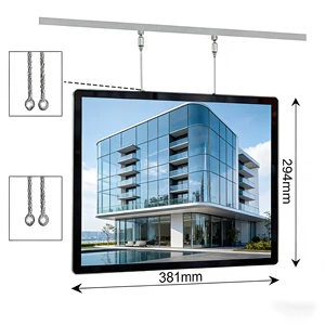 Rechargeable Hanging Waterproof A3 LED Lightbox Acrylic Eco-friendly Factory Advertising 3-Year Warranty CE Certified Durability