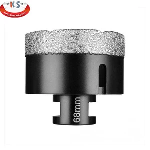 High Performance Multipurpose Diamond Drill Bits Glass Ceramic Porcelain Hole Saw Vaccum Brazed Serrated Dry Core