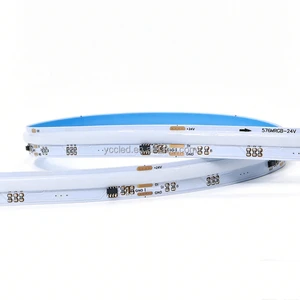 RGBIC Music Sync RGB LED Strip Light Flexible COB Easy Installation Remote Control Copper Body IP20 Rating High CRI 90 Wi-Fi