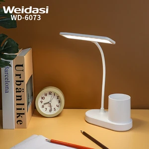 Creativity Portable Book Student Table Lamp Led Desk Lamp Bedside Table Lamp with Pen Holder