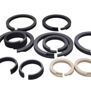 New Technology Modify Molding Flame Retardant Plastic Engineering Automotive Open-Type Corrosion-Resistant PTFE Retaining Ring