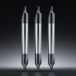 Tungsten Steel Center Drill Bit, 60-degree Hard Alloy Coated Type a Double-head Lengthening Fixed-point