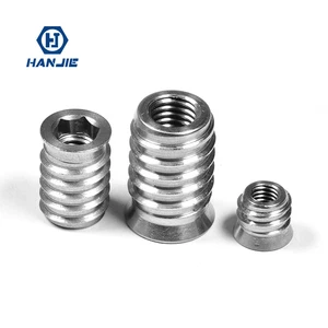 Custom Wood Furniture Nut Steel M6 M8 M10 Insert Nut for Wood