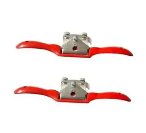 Adjustable Woodworking Spokeshave Manual Hand Planer for Wood CarvingHeavy Duty Cast Iron Spokeshave Flat Base Wood Planing Hand
