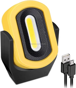 Factory Supply Cob Multifunctional Handheld 3 Modes Rechargeable LED Work Light Camping Lamp