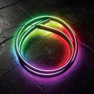 1.5M APP Control RGBIC Neon LED Strip Light Interior Car Ambient Lighting Kits