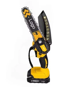 Wholesale OEM 700W Cordless Handheld Chainsaw 6in Guide Bar Brushed Motor Battery Powered DIY Industrial Wood Cutter