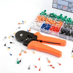 CNBX HSC6-4 Ferrule Crimper Plier Set Wire Terminal Cable Lug Self-adjustable Crimping Pliers Tool