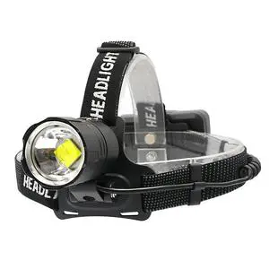 High Power XHP70 Led Headlamp Zoomable Head Lamp Flashlight Camping Hiking Rechargeable Headlamp