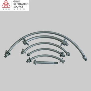 Galvanized L Type Anchor Fastener for Concrete Foundation Fixing