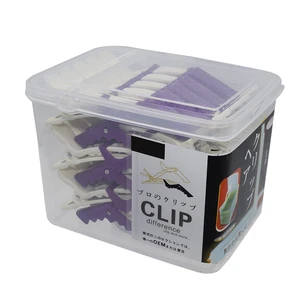 Hairdressing Salon crocodile Plastic Clips Customized logo Hard Clamp Clips