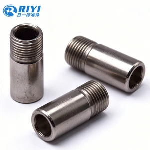 OEM ODM Stainless Steel Threaded Bushing Custom CNC Machining Thread Insert Sleeve Factory Customized Spare Parts