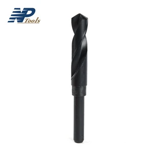 Naipu Heavy-Duty HSS Reduced Shank Twist Drill Bit Sliver&Deming for Deep Hole Drilling in Structural Steel