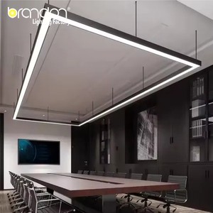 Brandon Adjustable Commercial Aluminum Linear Indoor Lighting Office Surface Mount Led up and Down Led Wall Linear Light for Gym