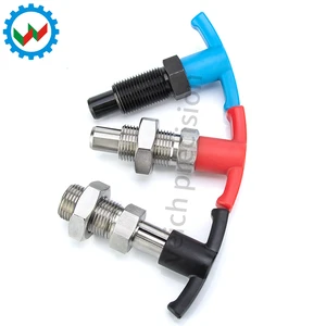 VCN250 Stainless Steel T Handle Index Plunger Spring Indexing Plunger M8 M10 M12 M16 M20 M24 Fasteners