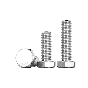 Manufacturers Wholesale Flush Bolt the Outer Hexagon Bolts Stainless Steel Fasteners Are Complete in Standard Screw Fastener