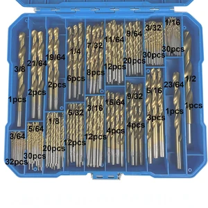 Multi Purpose Drill Bit Set Includes Twist Drill Bits HSS M35 M42 Durable and Reliable