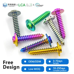 Titanium Alloy Self-Tapping Screws M4 M5 M6 Series For Industrial And Electronic Assembly