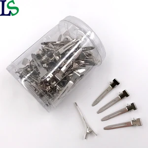 Barbershop Beauty Hairdressing Salon Sectioning Clips With Case Hair Styling Duck Bill Clips
