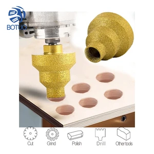 20-35-50mm Diamond Beveling Core Chamfer Bit Countersink Drill Bit Vacuum Brazed Hole Saws for Coring and Trimming