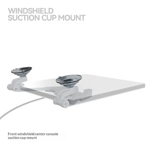 Starlink Mini Car Mount Suction Cup SI-01 for Dashboard and Windshield Ensures Stable Setup for Driving